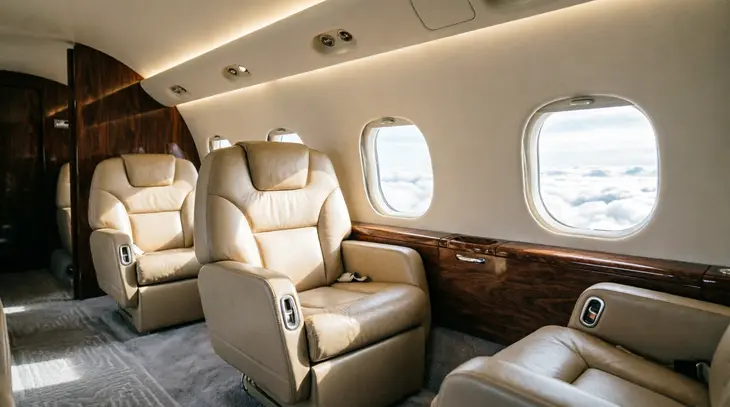 Privatjet für Luxusreisen